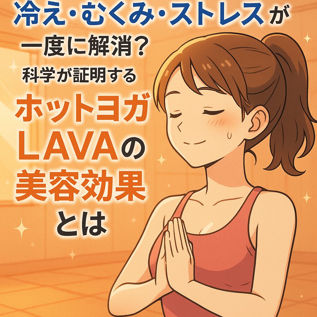 「冷え・むくみ・ストレス」が一度に解消？科学が証明する“ホットヨガLAVA”の美容効果とは