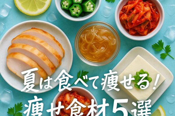 夏は“食べて痩せる”が正解！栄養士が選ぶダイエット食材ベスト5