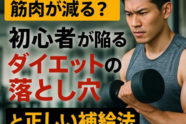 糖質制限で筋肉が減る？初心者が陥るダイエットの落とし穴と正しい補給法