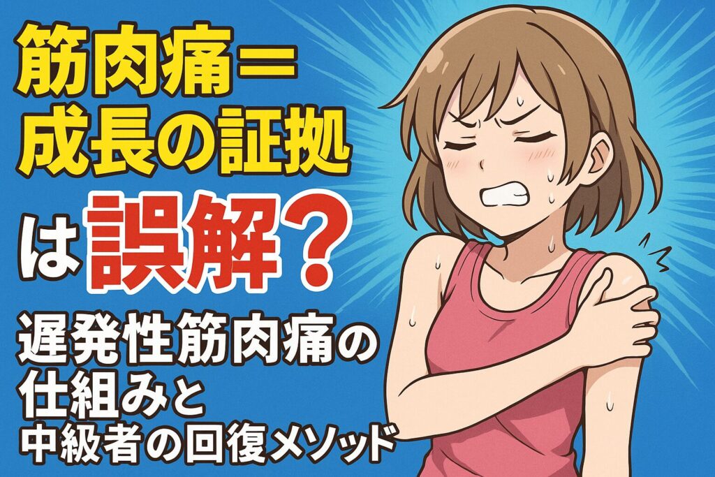「筋肉痛＝成長の証拠」は誤解？遅発性筋肉痛の仕組みと中級者の回復メソッド