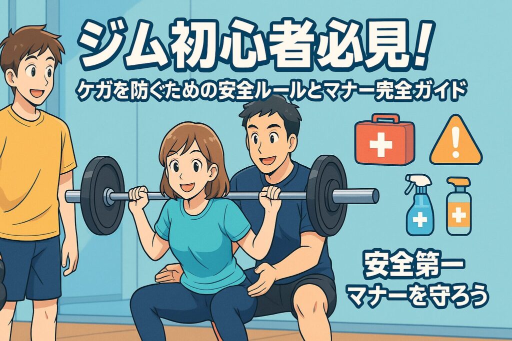 ジム初心者必見!ケガを防ぐための安全ルールとマナー完全ガイド
